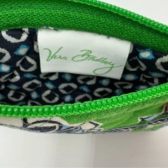 Vera Bradley Cupcakes Green Change Purse - Picture 2 of 5